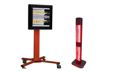 Mobiele infrarood verwarming