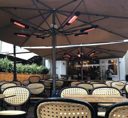 Parasol Terrasverwrming