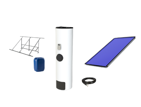 Zonneboiler HSH 300L - Complete set