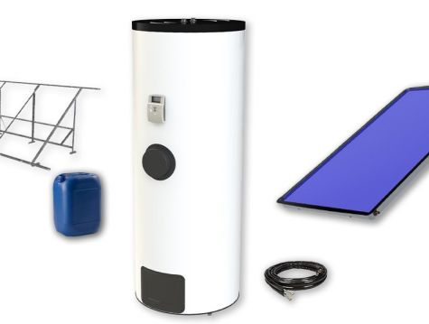 Zonneboiler HSH 500L - Complete set