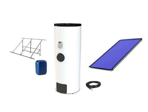 Zonneboiler HSH 500L - Complete set