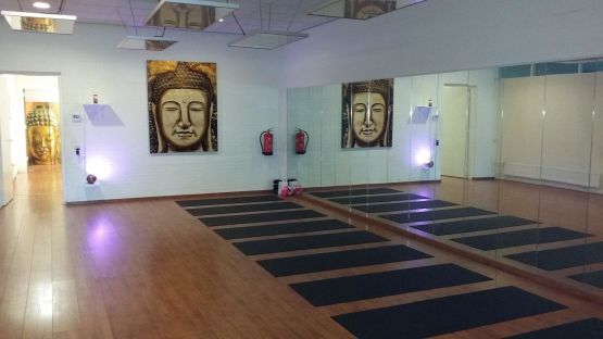 Yoga studio infraroodverwarming