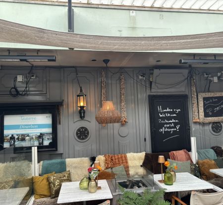 Hele jaar door op het terras