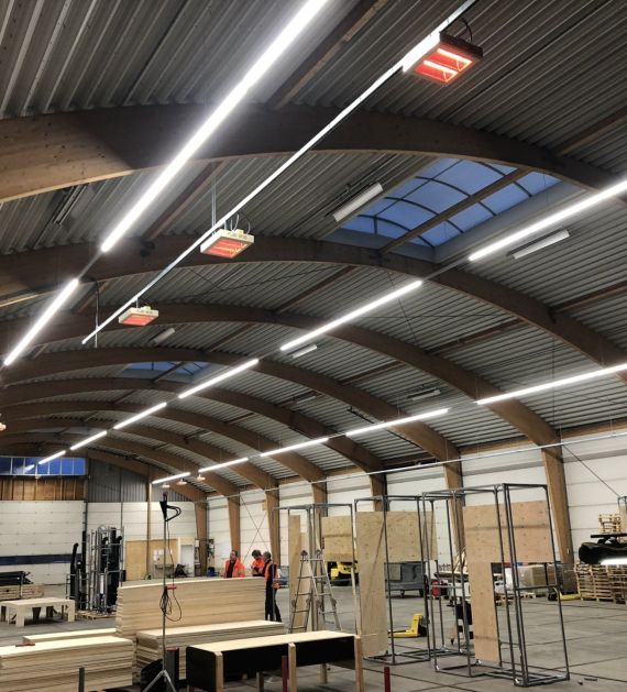 Verwarming productieloods Dyka - Steenwijk